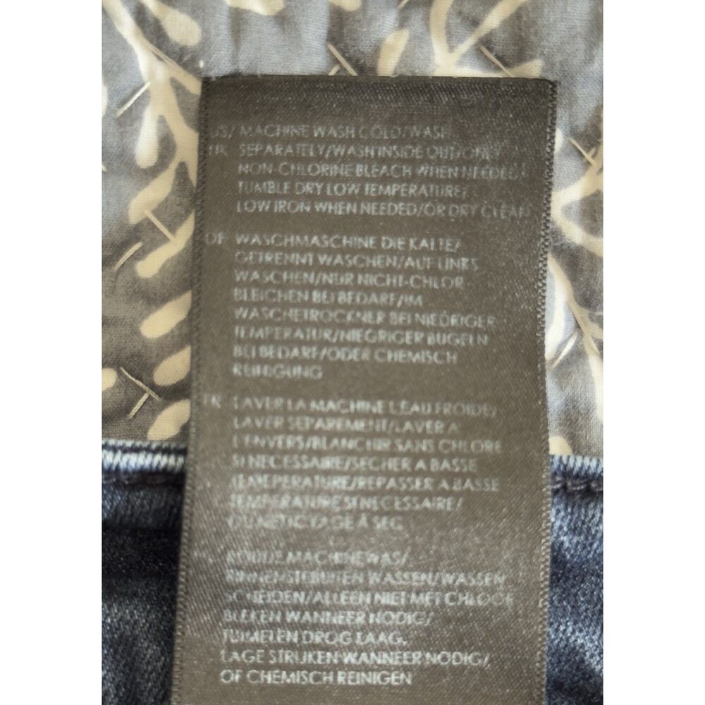 Liverpool Women’s High Rise Skinny Jeans * Dark Wash * Stretch! Size 14 34x27 - Picture 8 of 9